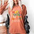 Music Teacher Music Sing Play Dance Choir Piano Women's Comfort Colors T-Shirt Yam Music Teacher Music Sing Play Dance Choir Piano Women's Comfort Colors T-Shirt Yam