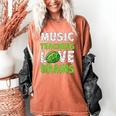 Music Teachers Love Brains Cute Teaching Halloween Women's Comfort Colors T-Shirt Yam Music Teachers Love Brains Cute Teaching Halloween Women's Comfort Colors T-Shirt Yam