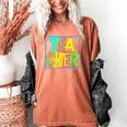 Neon Retro Teacher Cute Teacher Team New Teacher Back To Sch Women's Comfort Colors T-Shirt Yam