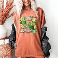 One Lucky Teacher St Patrick's Day Irish Teacher Lucky Era Women's Comfort Colors T-Shirt Yam