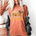 One Thankful 4th Grade Teacher Turkey Leopard Thanksgiving Women's Comfort Colors T-Shirt Yam One Thankful 4th Grade Teacher Turkey Leopard Thanksgiving Women's Comfort Colors T-Shirt Yam