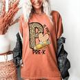 P Is For Pre K Teacher Leopard First Day Of School For Men Women Girls Kids Women's Comfort Colors T-Shirt Yam P Is For Pre K Teacher Leopard First Day Of School For Men Women Girls Kids Women's Comfort Colors T-Shirt Yam