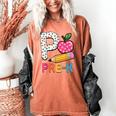 P Is For Pre K Teacher Student Pencil Apple Back To School Women's Comfort Colors T-Shirt Yam P Is For Pre K Teacher Student Pencil Apple Back To School Women's Comfort Colors T-Shirt Yam