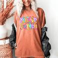 Preppy Kindergarten First Day Of School Teachers Girls Boys Women's Comfort Colors T-Shirt Yam Preppy Kindergarten First Day Of School Teachers Girls Boys Women's Comfort Colors T-Shirt Yam