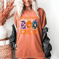 Preschool Boo Crew Preschool Halloween Teacher Kids Women's Comfort Colors T-Shirt Yam
