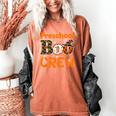 Preschool Boo Crew Halloween Teachers Students Costume Women's Comfort Colors T-Shirt Yam