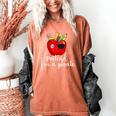 Pretend I'm A Pirate Teacher Apple Talk Like A Pirate Day Men Women Kids Women's Comfort Colors T-Shirt Yam