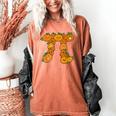 Pumpkin Pi Math Teacher Halloween Costume Geometry Women's Comfort Colors T-Shirt Yam Pumpkin Pi Math Teacher Halloween Costume Geometry Women's Comfort Colors T-Shirt Yam