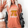 Pumpkin Pi Math Teacher Halloween Geometry Women's Comfort Colors T-Shirt Yam Pumpkin Pi Math Teacher Halloween Geometry Women's Comfort Colors T-Shirt Yam