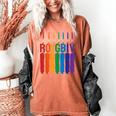 Rainbow Roygbiv Kids Artist Costume Art Teacher Women's Comfort Colors T-Shirt Yam Rainbow Roygbiv Kids Artist Costume Art Teacher Women's Comfort Colors T-Shirt Yam