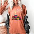 Reading Books Librarian Reader Nerd I'm Ok Teacher School Women's Comfort Colors T-Shirt Yam Reading Books Librarian Reader Nerd I'm Ok Teacher School Women's Comfort Colors T-Shirt Yam