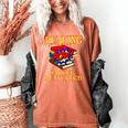 Reading Super Power Activated Superhero Teacher Or Student Men Women Girls Kids Women's Comfort Colors T-Shirt Yam