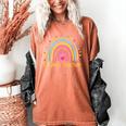 Retired Teacher Rainbow Women's Comfort Colors T-Shirt Yam