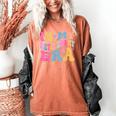 Retro Groovy Retirement Era Retired Teacher Women's Comfort Colors T-Shirt Yam Retro Groovy Retirement Era Retired Teacher Women's Comfort Colors T-Shirt Yam