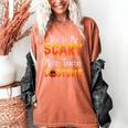 This Is My Scary Math Teacher Costume Halloween Women's Comfort Colors T-Shirt Yam