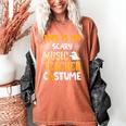 This Is My Scary Music Teacher Halloween Costumes Pajama Women's Comfort Colors T-Shirt Yam