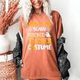 This Is My Scary Science Teacher Halloween Costumes Men Women Kids Women's Comfort Colors T-Shirt Yam