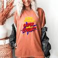 School Counselor Teacher Superhero Superpower Comic Book Women's Comfort Colors T-Shirt Yam