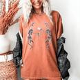 Science Teacher Dancing Skeleton Halloween Chemist Scientist Women's Comfort Colors T-Shirt Yam