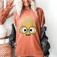 The Smart Seed Good Egg Teacher Halloween Costume Food Group Women's Comfort Colors T-Shirt Yam The Smart Seed Good Egg Teacher Halloween Costume Food Group Women's Comfort Colors T-Shirt Yam