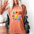Solar System Cute Face Planets Space Science Teacher School Women's Comfort Colors T-Shirt Yam Solar System Cute Face Planets Space Science Teacher School Women's Comfort Colors T-Shirt Yam