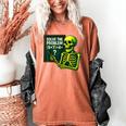 Solve The Problem Skeleton Teacher Halloween Math Six Seven Women's Comfort Colors T-Shirt Yam Solve The Problem Skeleton Teacher Halloween Math Six Seven Women's Comfort Colors T-Shirt Yam
