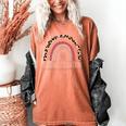 Special Education Shirt Teacher SPED Leopard Boho Rainbow Women's Comfort Colors T-Shirt Yam