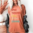 Sped Teacher Man Myth Legend Women's Comfort Colors T-Shirt Yam Sped Teacher Man Myth Legend Women's Comfort Colors T-Shirt Yam