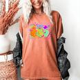Spooky Teacher Halloween Ghost Fall Autumn Season Women Women's Comfort Colors T-Shirt Yam