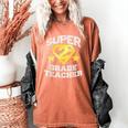 Super 2nd Grade Teacher Hero Women's Comfort Colors T-Shirt Yam Super 2nd Grade Teacher Hero Women's Comfort Colors T-Shirt Yam