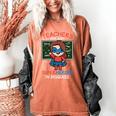 Super Hero Teacher Superheroes In Disguise Women's Comfort Colors T-Shirt Yam