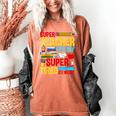 Super Teacher By Day Super Tired By Night Superhero Teacher Women's Comfort Colors T-Shirt Yam Super Teacher By Day Super Tired By Night Superhero Teacher Women's Comfort Colors T-Shirt Yam