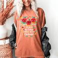 I Teach The Cutest Apples In The Orchard Cute Fall Teacher Women's Comfort Colors T-Shirt Yam I Teach The Cutest Apples In The Orchard Cute Fall Teacher Women's Comfort Colors T-Shirt Yam