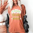 I Teach The Cutest Little Monsters Halloween Teacher Spooky Women's Comfort Colors T-Shirt Yam I Teach The Cutest Little Monsters Halloween Teacher Spooky Women's Comfort Colors T-Shirt Yam