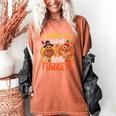 I Teach The Cutest Little Turkeys Teacher Thanksgiving Women's Comfort Colors T-Shirt Yam I Teach The Cutest Little Turkeys Teacher Thanksgiving Women's Comfort Colors T-Shirt Yam