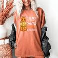 I Teach The Cutest Pumpkins In The Patch Fall Autumn Teacher Women's Comfort Colors T-Shirt Yam I Teach The Cutest Pumpkins In The Patch Fall Autumn Teacher Women's Comfort Colors T-Shirt Yam