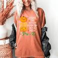 I Teach Cutest Pumpkins In Patch Thanksgiving Teacher Pre-K For Men Women Women's Comfort Colors T-Shirt Yam I Teach Cutest Pumpkins In Patch Thanksgiving Teacher Pre-K For Men Women Women's Comfort Colors T-Shirt Yam
