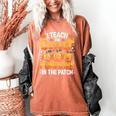 I Teach The Cutest Pumpkins Shirt Teachers Halloween Women's Comfort Colors T-Shirt Yam I Teach The Cutest Pumpkins Shirt Teachers Halloween Women's Comfort Colors T-Shirt Yam