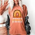 Teach Leopard Rainbow Cute Halloween Costume Teacher Women Women's Comfort Colors T-Shirt Yam Teach Leopard Rainbow Cute Halloween Costume Teacher Women Women's Comfort Colors T-Shirt Yam