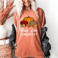 Teach Love Inspire Autumn Fall Plaid Leopard Pumpkin Teacher For Men Women Kids Women's Comfort Colors T-Shirt Yam Teach Love Inspire Autumn Fall Plaid Leopard Pumpkin Teacher For Men Women Kids Women's Comfort Colors T-Shirt Yam