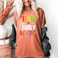 Teacher Early Childhood Education Preschool Head Start Crew Women's Comfort Colors T-Shirt Yam Teacher Early Childhood Education Preschool Head Start Crew Women's Comfort Colors T-Shirt Yam