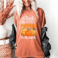 Teacher Halloween Pre-K Teacher Kindergarten Cutest Pumpkins Women's Comfort Colors T-Shirt Yam Teacher Halloween Pre-K Teacher Kindergarten Cutest Pumpkins Women's Comfort Colors T-Shirt Yam