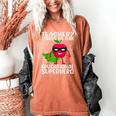 Teacher I Prefer The Term Educational Superhero Women's Comfort Colors T-Shirt Yam