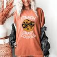 Teacher Shirt I Teach Smart Cookies Shirt Nerd Tee Women's Comfort Colors T-Shirt Yam Teacher Shirt I Teach Smart Cookies Shirt Nerd Tee Women's Comfort Colors T-Shirt Yam