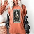 The Teacher Skeleton Tarot Card Women's Comfort Colors T-Shirt Yam The Teacher Skeleton Tarot Card Women's Comfort Colors T-Shirt Yam