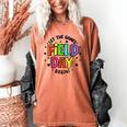 Teacher Student Field Day Let The Games Begin Field Day Women's Comfort Colors T-Shirt Yam Teacher Student Field Day Let The Games Begin Field Day Women's Comfort Colors T-Shirt Yam
