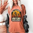 Teacher All Teachers Love Brains Halloween Women's Comfort Colors T-Shirt Yam Teacher All Teachers Love Brains Halloween Women's Comfort Colors T-Shirt Yam