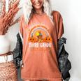 Teacher Thanksgiving Thankful For My Third Grade Turkeys Women's Comfort Colors T-Shirt Yam