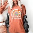 Teacher Of The Year Best Teacher Ever Men Women Women's Comfort Colors T-Shirt Yam Teacher Of The Year Best Teacher Ever Men Women Women's Comfort Colors T-Shirt Yam