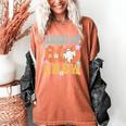 Teachers Aide Boo Crew Ghost Groovy Halloween For Women Women's Comfort Colors T-Shirt Yam Teachers Aide Boo Crew Ghost Groovy Halloween For Women Women's Comfort Colors T-Shirt Yam